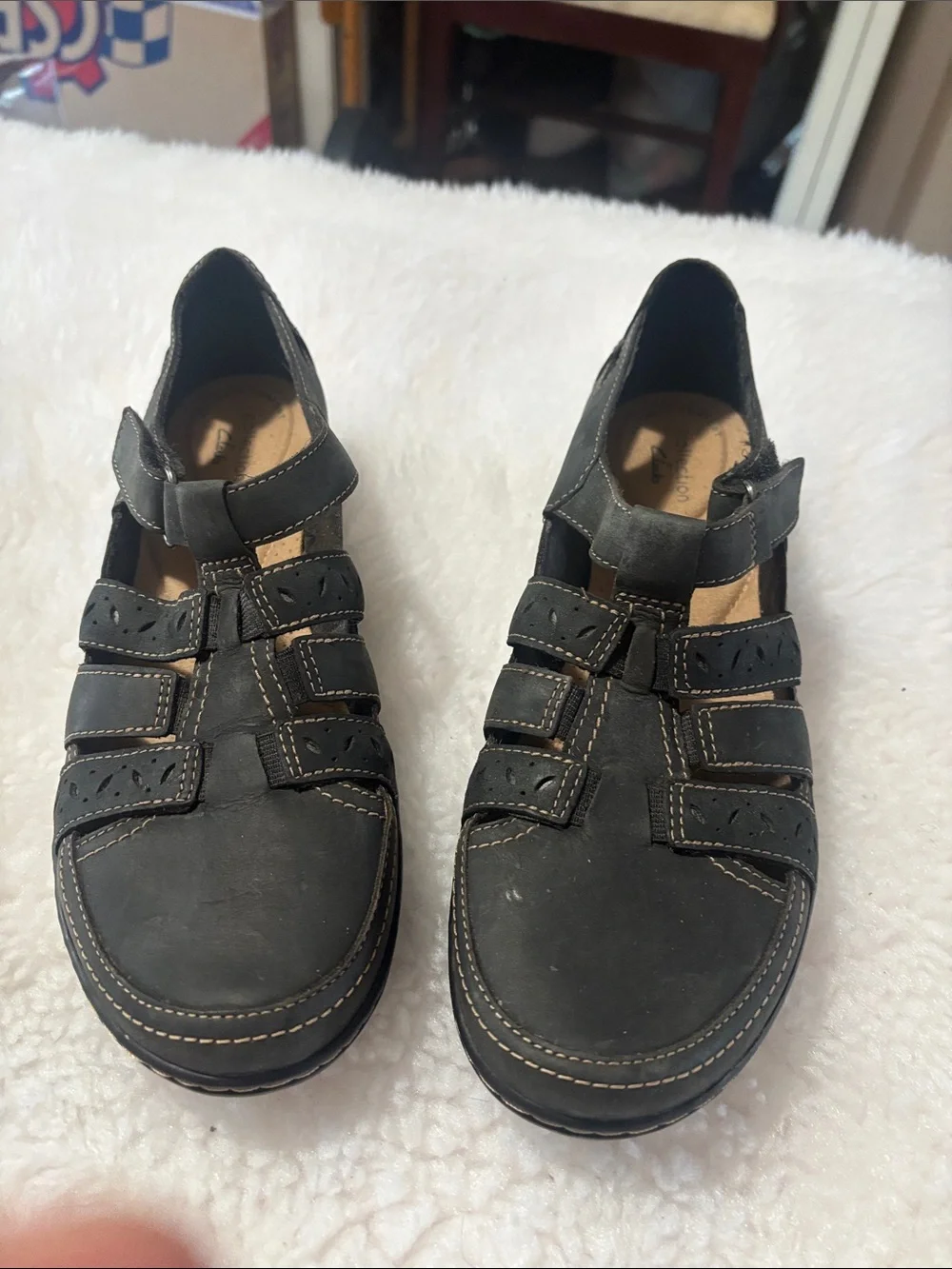 Casual Fisherman Sandal - Black size 9